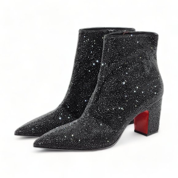 Christian Louboutin Other - Christian Louboutin Aiglissima 80 Leather Ankle Boots